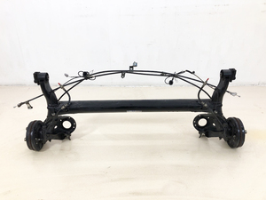 _b163319 ダイハツ ムーヴコンテ X リミテッド L575S アクスルビーム リア リヤ ドラムブレーキ サイド ワイヤー ホース ABS