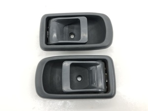 _b168457 ダイハツ ハイゼットトラック エアコン パワステ スペシャル S201P インナーハンドル フロント 左右 ドアノブ カバー LC10 S211P