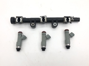 _b169415 ダイハツ ハイゼットトラック エアコン パワステ スペシャル S201P インジェクター 4穴 デリバリーパイプ付き KF-VE S211P