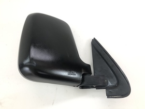 _b185813 ホンダ アクティトラック SDX HA4 ドアミラー サイド 右 RH 手動 可倒式 無塗装 黒 HA3 バン HH3 HH4 ストリート
