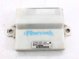 _b188007 ホンダ アクティトラック SDX HA6 エンジンコンピューター メイン ECU E07Z 37820-PFE-J22 HA7 バン HA7 HH6 バモス HM1 HM2