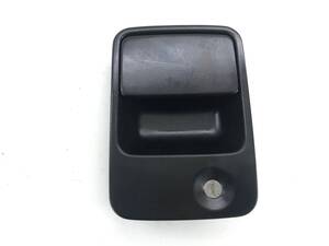 _b188712 ホンダ アクティトラック SDX HA4 アウターハンドル フロント 左 F/LH ドアノブ キャッチ 無塗装 黒 HA3 バン HH3 HH4 ストリート