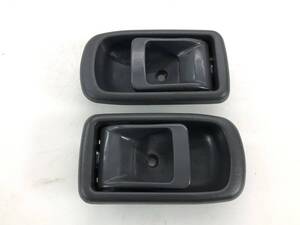 _b189166 ダイハツ ハイゼットカーゴ デラックス S321V インナーハンドル フロント 左右 ドアノブ カバー トリム 内装 FB10 S320V S330V