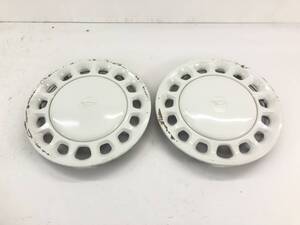 _b191668 ダイハツ ミラジーノ L700S ホイールキャップ 2個 13インチ 白 L710S