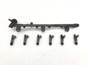 _b191863 トヨタ マークⅡ 2.0 グランデ GX100 インジェクター 4穴 デリバリーパイプ付き 1G-FE 23250-70120 GX105 チェイサー クレスタ