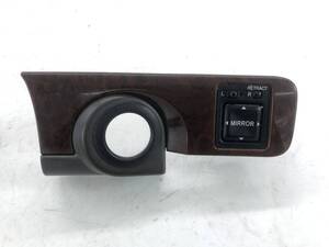 _b192224 トヨタ クレスタ 2.0 スーパールーセント GX100 ドアミラー スイッチ トリム カバー 内装 ウッド調 木目 55447-22110 FL40 JZX100