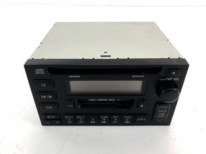_b193805 トヨタ チェイサー 2.0 アバンテ GX100 純正 CD オーディオ デッキ カセット FH-M8166ZT 86120-2A300 JZX100 JZX105 GX105