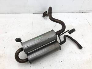 _b194764 ホンダ アクティトラック HA7 リアマフラー リヤ テールパイプ 吊りゴム付き E07Z HA6 バン HH5 HH6 バモス HM1 HM2