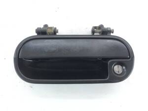 _b195256 ホンダ トゥデイ Gs JA4 アウターハンドル フロント 左 F/LH 無塗装 黒 JA5