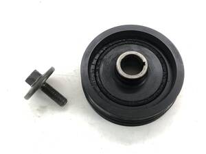 _b195583 スズキ アルトラパン X2 HE21S クランク シャフト プーリー ボルト付き K6A マツダ スピアーノ HF21S