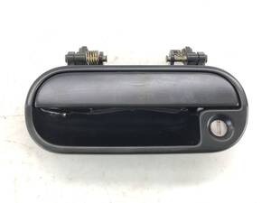 _b196014 ホンダ トゥデイ Xi MTREC JA4 アウターハンドル フロント 左 F/LH 無塗装 黒 JA5