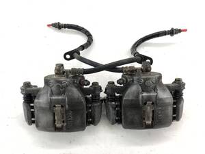 _b196014 ホンダ トゥデイ Xi MTREC JA4 ブレーキキャリパー ホース付き フロント 左右 JA5