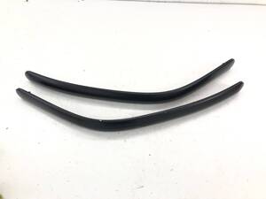 _b196117 ホンダ シビックフェリオ Vi EK3 フロント バンパー モール ガーニッシュ 左右 無塗装 黒 71102-S04-0000 71103-S04-0000 EK2 EK4