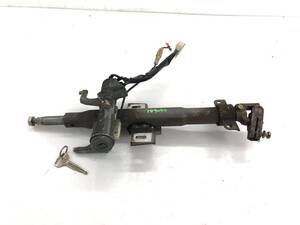_b189037 ダイハツ ハイゼットトラック スペシャル S200P ステアリングシャフト コラム キーシリンダー 鍵 S210P