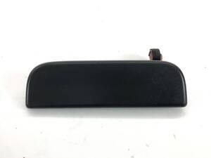 _b189166 Daihatsu Hijet Cargo Deluxe S321V Exterior Door Handle, Catch, Front Left (F/LH), Unpainted, Black, Compatible with S320V and S330V
