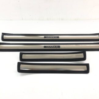 _b197735 トヨタ マークⅡ 2.5 グランデG JZX110 スカッフ キッキング サイドシル トリム プレート カバー 足元部 内装 左右 FD00 GX110