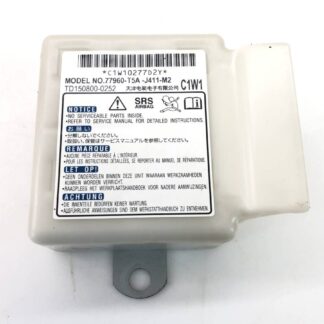 _b198118 ホンダ フィット 13G Fパッケージ GK3 エアバッグ SRS コンピューター 未展開 77960-T5A-J411-M2 GK4 GK5 GK6 ハイブリッド GP5
