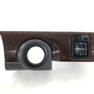 _b187094 toyota chaser 2.0 avante gx100 door mirror switch trim cover interior wood tone wood grain ff60 55447-22110 jzx100 jzx105