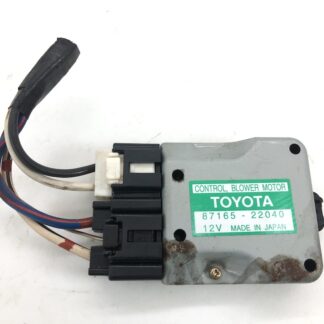 _b182974 トヨタ マークⅡ 2.0 グランデ レガリア GX100 ブロアモーター コントロール コンピューター 87165-22040 JZX100 JZX105 GX105