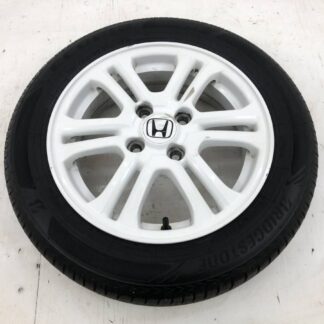 _b192382 ホンダ N-BOX カスタム JF1 純正 アルミホイール タイヤ (2) 14インチ 14×4.5J +40 PCD100 155/65R14 JF2