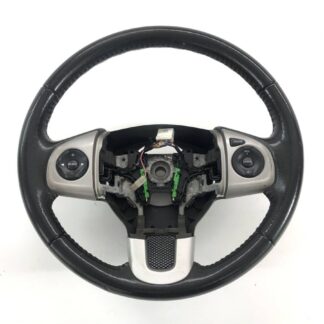 _b192555 ホンダ N-BOX カスタムG ターボパッケージ JF1 ステアリング ホイール ハンドル レザー 革巻き - A - S JF2