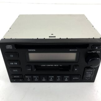 _b193805 トヨタ チェイサー 2.0 アバンテ GX100 純正 CD オーディオ デッキ カセット FH-M8166ZT 86120-2A300 JZX100 JZX105 GX105