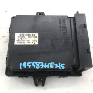_b195583 スズキ アルトラパン X2 HE21S エンジンコンピューター メイン K6A 33920-75HR1 マツダ スピアーノ HF21S