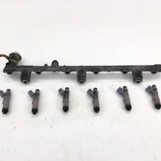 _b195701 トヨタ マークⅡ 2.0 グランデ レガリア GX100 インジェクター 4穴 デリバリーパイプ付き 23250-70120 1G-FE JZX100 JZX105 GX105