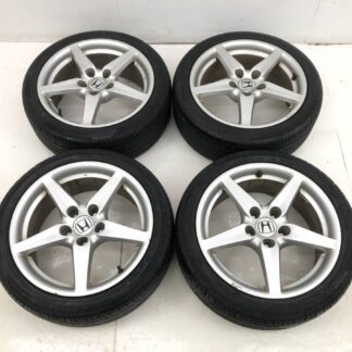 _b197164 ホンダ インテグラ タイプS DC5 純正 アルミホイール タイヤ 17インチ 17×7J +45 PCD114.3 215/45R17 4本 タイプR