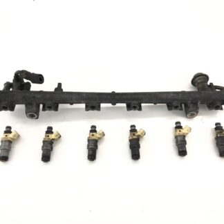 _b197336 トヨタ マークⅡ 2.0 グランデ GX100 インジェクター 4穴 デリバリーパイプ付き 23250-70110 1G-FE GX105 チェイサー クレスタ