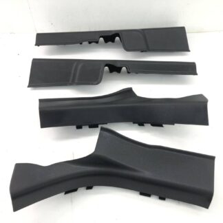 _b198118 ホンダ フィット 13G Fパッケージ GK3 スカッフ キッキング サイドシル トリム プレート カバー 足元部 内装 左右 - A - S GK4
