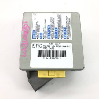 _b199407 ホンダ パートナー 1.5 EL EY7 SRS エアバッグ コンピューター 未展開 77960-S04-A92 EY6 EY8 EY9