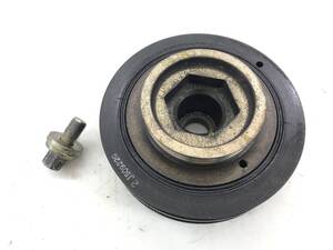 _b196117 ホンダ シビックフェリオ Vi EK3 クランク シャフト プーリー ボルト付き D15B