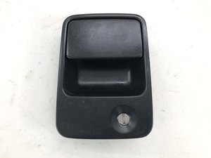 ホンダ アクティトラック SDX HA4 アウターハンドル フロント 左 F/LH ドアノブ キャッチ 無塗装 黒 HA3 バン HH3 HH4 _b183390
