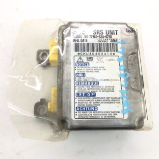 ホンダ アクティトラック SDX HA6 SRS エアバッグ バック コンピューター 未展開 77960-S3A-0230 152300-5061 HA7 バン HH5 HH6 _b176087
