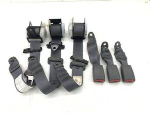 _b198521 トヨタ クレスタ 2.5エクシードG JZX100 シートベルト キャッチ 受け バックル セット リア リヤ 左右 FY60 JZX105 GX100 GX105