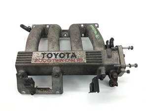 _b198960 トヨタ セリカ GT-R ST182 インテークマニホールド (2) インレット インマニ 3S-GE ST183 ST185