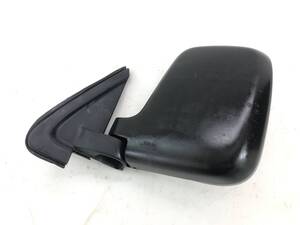 ホンダ アクティトラック SDX HA3 ドアミラー サイド 左 LH 手動 可倒式 無塗装 黒 HA4 バン HH3 HH4 ストリート _b187546