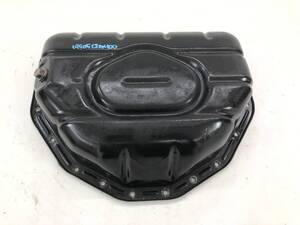 トヨタ クレスタ 2.5 エクシード JZX100 エンジン オイルパン 1JZ-GE JZX105 チェイサー クレスタ _b195051