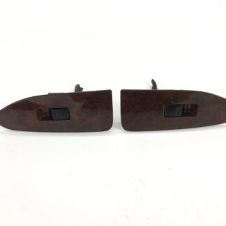 Toyota Mark II 2.0 Grande Tranto GX100 Power Window Switches (Rear, Left and Right), Wood-Grain Finish, FN60, JZX100, JZX105 _b177827 – JDM Part from Yahoo Auctions Japan