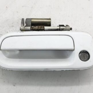 トヨタ クレスタ 2.5 エクシード JZX100 アウターハンドル フロント 左 F/LH 色替白 GX100 GX105 JZX105 マークⅡ チェイサー _b195051