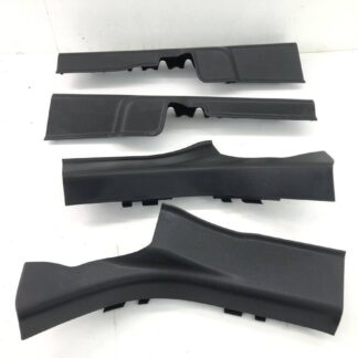 ホンダ フィット 13G Fパッケージ GK3 スカッフ キッキング サイドシル トリム プレート カバー 足元部 内装 左右 - A - S GK4 _b198118