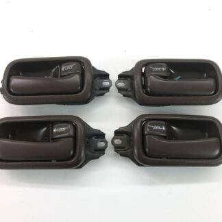 トヨタ クレスタ スーパールーセントG GX81 インナーハンドル フロント リア リヤ 左右 ドアノブ カバー トリム 内装 FQ41 JZX81 _b201987